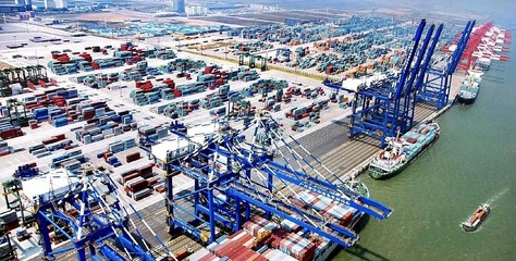 日本記者在滿洲里感受中俄貿(mào)易繁榮 電子商務(wù)成新引擎